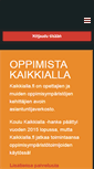 Mobile Screenshot of kaikkialla.fi